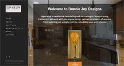 Desktop Screenshot of bonniejoydesigns.com