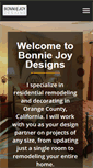 Mobile Screenshot of bonniejoydesigns.com